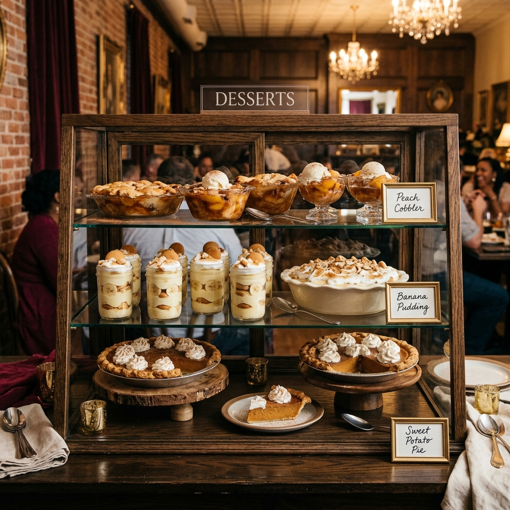 Dessert table setup